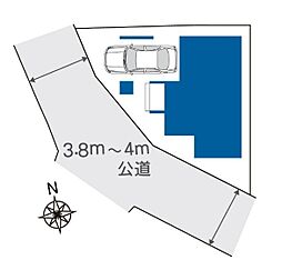 北区神谷3丁目VIII期　全1棟　1号棟