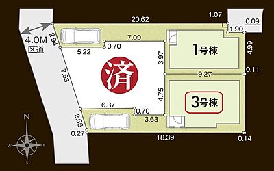 間取り:区画図 間取り:区画図