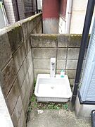 屋外水栓。