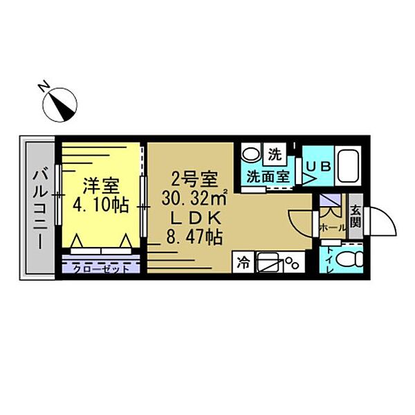 グランパラディソ 102｜千葉県柏市豊四季(賃貸アパート1LDK・1階・30.32㎡)の写真 その1