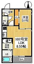 千葉県松戸市馬橋3035-2（賃貸アパート1LDK・1階・29.83㎡） その2