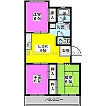 セルサス21 402 ｜ 福岡県筑紫野市大字常松377-1（賃貸マンション2LDK・4階・57.54㎡） その2