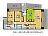 間取り：各居室収納のある3LDKの間取りです
