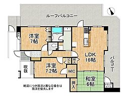 間取図画像 3LDK
