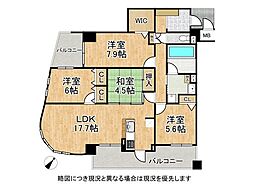 アルファステイツ西明石北 4LDKの間取図画像