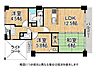 間取り：プライバシーを考慮した3LDKの間取りは、各部屋が独立しており、静かな環境を提供します。
