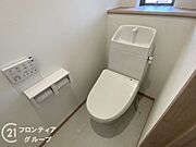 トイレは1階と2階の2カ所に設置！階段を上り下りせずに使用できるので、高齢の方にも安心です！