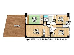 舞子パーク・ホームズ 3LDKの間取図画像