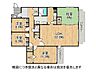間取り：開放感のある南向きの間取りは、リビングを中心にした明るい空間です。朝から夕方まで自然光を楽しめる贅沢な空間です。