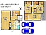 間取り：全居室収納付きで荷物がスッキリ片付きます