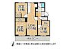 間取り：全居室収納付き。南東向きで陽当りの良い13.5帖のLDK。