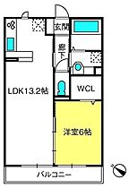 本郷の杜　ラウン  ｜ 埼玉県さいたま市北区本郷町1027-7（賃貸アパート1LDK・3階・45.04㎡） その2