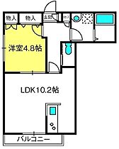 ルミナスＣＵＢＥ  ｜ 埼玉県川口市並木1丁目18-31（賃貸マンション1LDK・2階・41.09㎡） その2