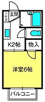 リバーサイド狭山  ｜ 埼玉県狭山市大字北入曽252-8（賃貸アパート1K・2階・20.00㎡） その2