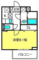 スプレッド与野  ｜ 埼玉県さいたま市中央区鈴谷8丁目2-26（賃貸アパート1K・2階・28.97㎡） その2