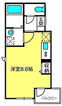 アルチェ  ｜ 埼玉県さいたま市北区東大成町1丁目575（賃貸アパート1R・2階・22.98㎡） その2