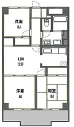 カーサヴェルデ 3LDKの間取図画像