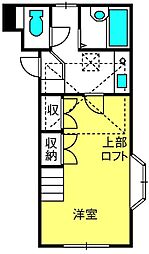 アルバニーモリタ 1Kの間取図画像
