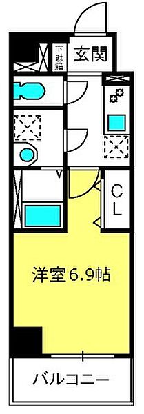 アーバンパーク北浦和 ｜埼玉県さいたま市浦和区北浦和1丁目(賃貸マンション1K・7階・24.04㎡)の写真 その2