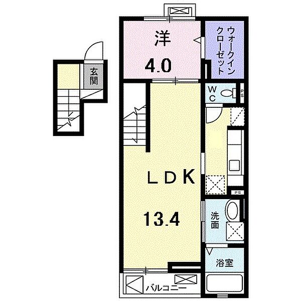 フィオーレ　パラッツオ ｜埼玉県さいたま市西区大字指扇(賃貸マンション1LDK・4階・45.28㎡)の写真 その2