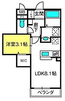 Grande Classe 新都心  ｜ 埼玉県さいたま市中央区下落合5丁目5-4（賃貸マンション1LDK・1階・31.23㎡） その2