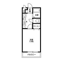 アンプルールリーブルキニーネSUN 204 ｜ 愛知県岡崎市稲熊町（賃貸アパート1K・2階・23.18㎡） その1