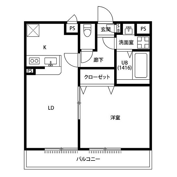 アムール　植村 103｜大阪府四條畷市蔀屋本町(賃貸アパート1LDK・1階・40.58㎡)の写真 その2