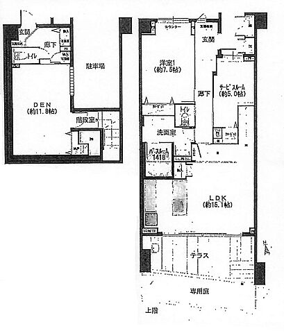 間取り ディアクオーレ中野文園 1階/-