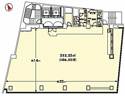 R-TERRACE八丁堀の間取図画像