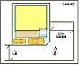 間取り：南・東角地で日当り良好です。