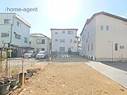 確定測量済み、お好きなハウスメーカーで建築可能です。