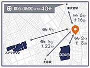 利便性と自然が融和した閑静な住宅街。小中学校まで徒歩圏内で通学も安心です。