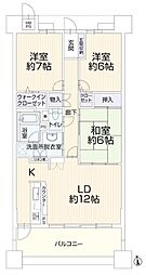 ライオンズガーデン稲沢イーストウイング 3LDKの間取図画像