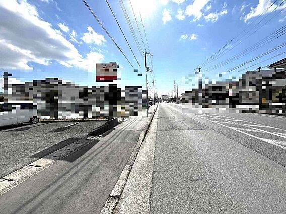前面道路です♪
