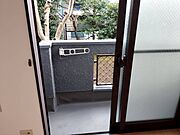 南向きのベランダ