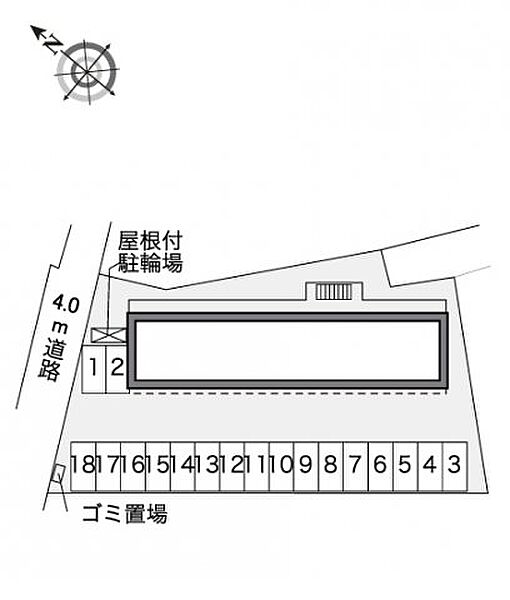 レオパレス牛久シンエイ 101｜茨城県牛久市猪子町(賃貸アパート1K・1階・23.18㎡)の写真 その3