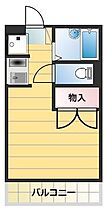 茨城県常総市相野谷町（賃貸アパート1K・2階・22.75㎡） その2