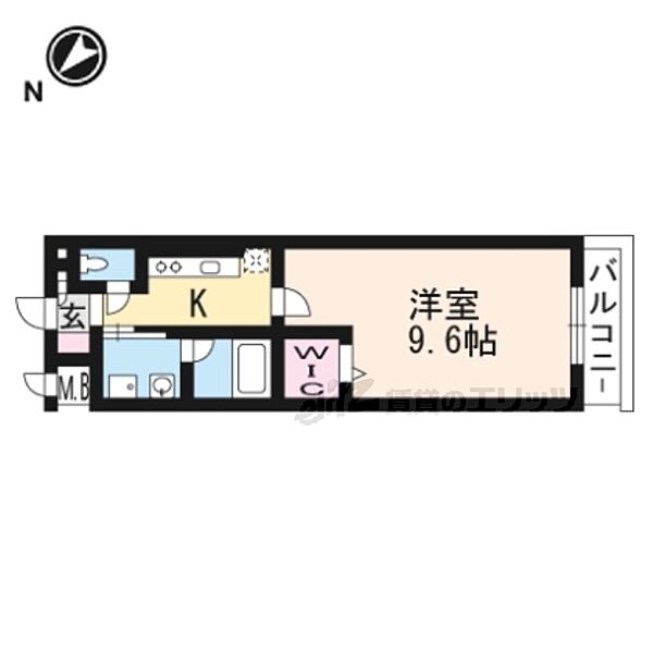 Ｒａｄｉｅｒ　ＭＡＲＵ．Ｔ 310｜滋賀県大津市一里山４丁目(賃貸マンション1K・3階・29.84㎡)の写真 その2