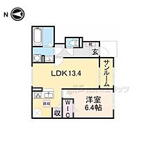 セレジェンド今津 104 ｜ 滋賀県高島市今津町今津（賃貸アパート1LDK・1階・50.87㎡） その2