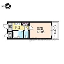 滋賀県草津市野路８丁目（賃貸マンション1K・2階・18.49㎡） その2