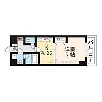 エンゼルプラザｅａｓｔII 303 ｜ 滋賀県草津市東矢倉２丁目（賃貸マンション1DK・3階・28.60㎡） その2