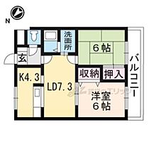 滋賀県高島市安曇川町中央２丁目（賃貸アパート2LDK・2階・51.66㎡） その2