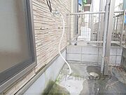 室外洗濯機置き場