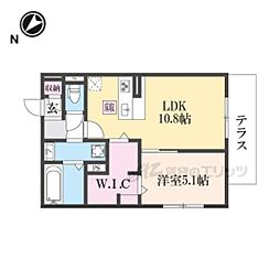 D-ROOM守山3丁目（仮称） 105 1階1LDKの間取り