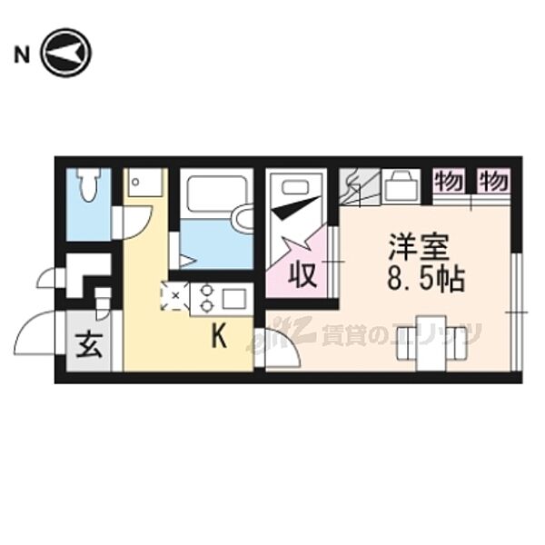 レオパレスサンライトパル 114｜滋賀県蒲生郡日野町大字松尾(賃貸アパート1K・1階・23.18㎡)の写真 その2