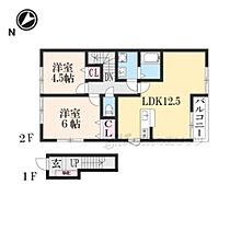 滋賀県甲賀市水口町宇川（賃貸アパート2LDK・2階・56.72㎡） その2