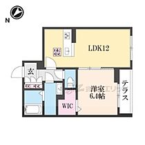 滋賀県彦根市野瀬町（賃貸マンション1LDK・1階・45.28㎡） その2