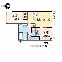 滋賀県大津市大萱５丁目（賃貸アパート2LDK・2階・59.30㎡） その2