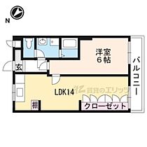 滋賀県大津市滋賀里２丁目（賃貸アパート1LDK・2階・50.40㎡） その2