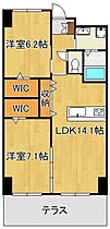 TGボナール浅川台A棟  ｜ 福岡県北九州市八幡西区浅川台1丁目（賃貸マンション2LDK・1階・64.33㎡） その2